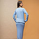 Blue suit with a long skirt. Suits. SHAPAR - knitting clothes. Online shopping on My Livemaster.  Фото №2