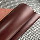 Заказать Rinaldi - Oxblood 1.4 - 1.5 , арт 41. Магазин натуральной кожи CraftZone. Ярмарка Мастеров. . Кожа Фото №3