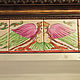 Painting ceramics. Large mirror 'Bird-sirens'. Mirror. Frida Gots.    Rospis farfora. My Livemaster. Фото №4