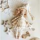 Angel.  Sleepy angel.Textile doll angel. Dolls. albinatoys. Online shopping on My Livemaster.  Фото №2