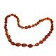 Beads amber for children, for teenagers girl natural stones cognac, Beads2, Kaliningrad,  Фото №1