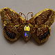 brooch butterfly. Golden tale. Brooches. Savelinna (Savelinna). My Livemaster. Фото №5