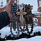 Бусы в авто распятие Иисуса. Автомобильные сувениры. Дорофеев| Подарки для любимых (dorofeevshop). Ярмарка Мастеров.  Фото №4