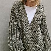 Stylish Sweater 100%Alpaca Warm Knitted Sweater for Men
