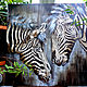 Panels: Zebra. Tree. Original, Pictures, St. Petersburg,  Фото №1