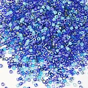 Материалы для творчества handmade. Livemaster - original item 5 g Delica 10/0 MIX 02 Blue Tones Blue Japanese Beads Miyuki. Handmade.