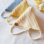 Одежда детская handmade. Livemaster - original item hats baby: Gnome children`s knitted wool hat. Handmade.