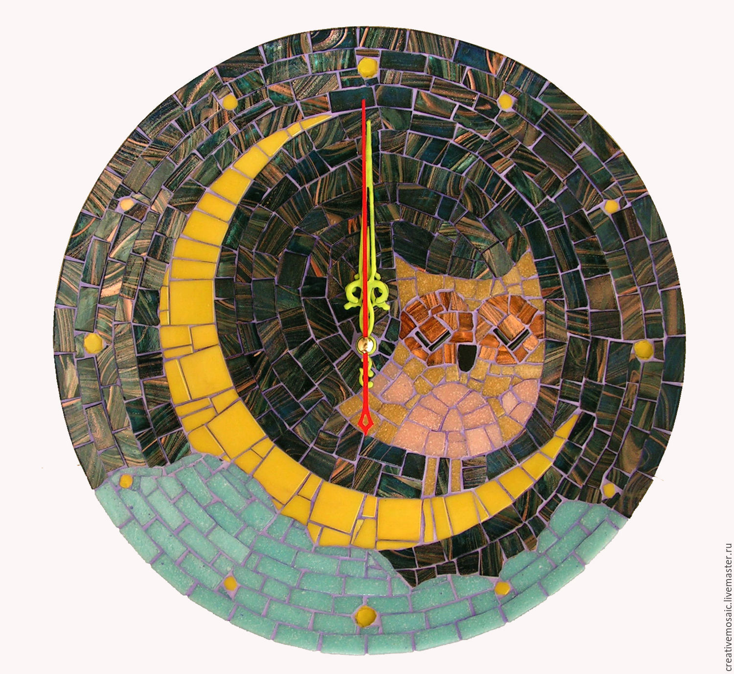 Мозаика часы