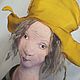 El viejo payaso de la muñeca (basado en el Arlequín de Claude Verlind), Portrait Doll, Novomoskovsk,  Фото №1