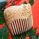 Copy of Copy of Copy of Copy of Copy of Copy of Comb-clip Nut. Comb. Efremtsev. My Livemaster. Фото №4