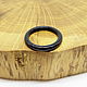 16 Thin black agate ring, Rings, Gatchina,  Фото №1
