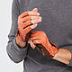 Водительские перчатки из кожи питона. Перчатки. LA1007 - изделия из натуральной кожи. Интернет-магазин Ярмарка Мастеров.  Фото №2