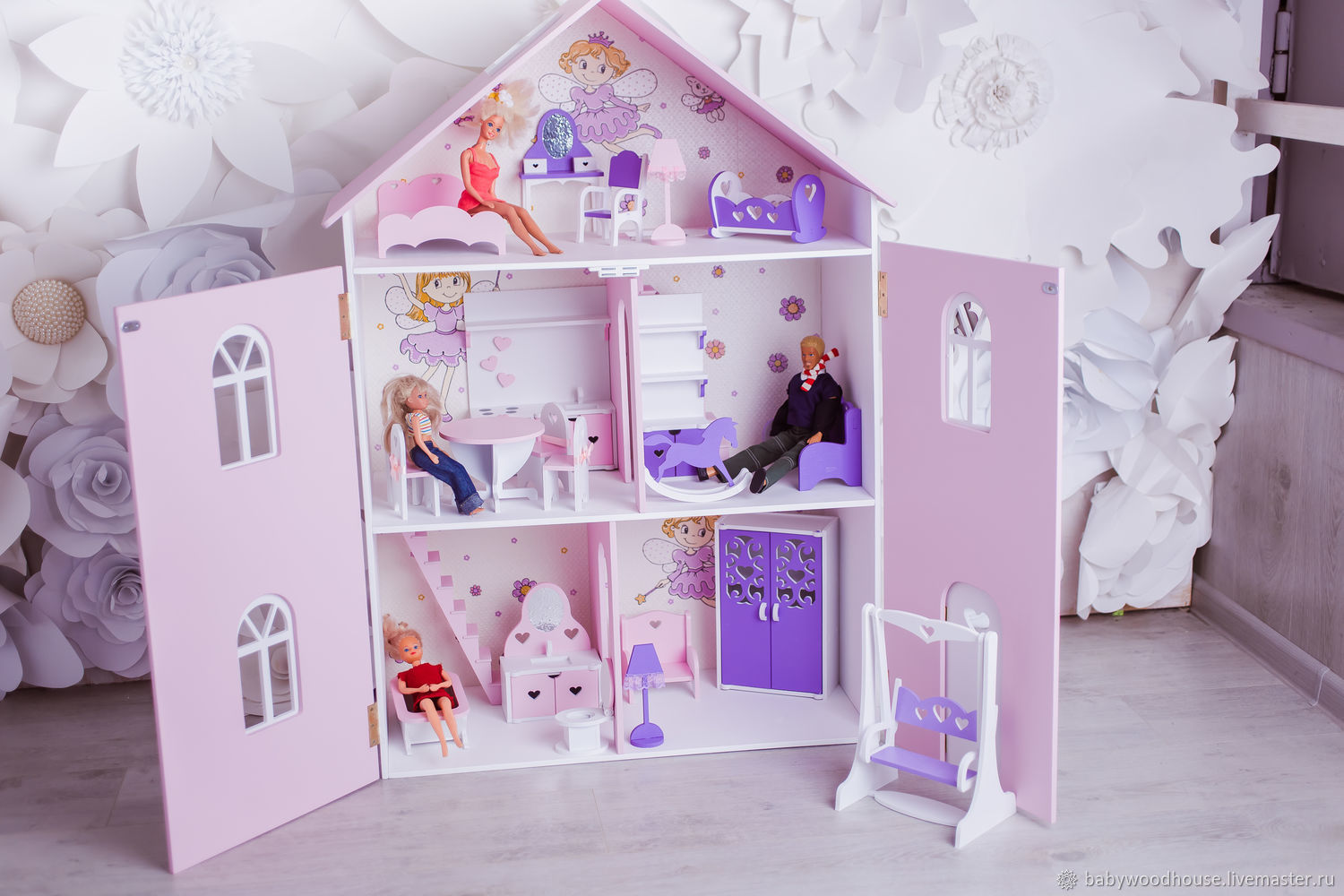 Кукольный домик с мебелью Vallery - 