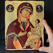 Картины и панно handmade. Livemaster - original item The Mother Of God Icon 