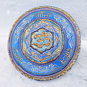 Картины и панно handmade. Livemaster - original item Mandala with the mantra of Peace and harmony - Om Shanti. Handmade.