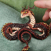 Украшения handmade. Livemaster - original item Dragon brooch 