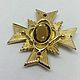 Винтаж: Avon 1983 "Allegro" Gold Maltese Cross. Броши винтажные. Винтажный клуб. Интернет-магазин Ярмарка Мастеров.  Фото №2