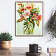 Picture: Pink bouquet. Pictures. Ekaterina Petrovskaya / Painting (ekatestudio). Online shopping on My Livemaster.  Фото №2