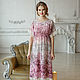 "Inspiration" dress made of natural silk with lace, Dresses, Nizhny Novgorod,  Фото №1