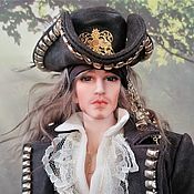 Куклы и игрушки handmade. Livemaster - original item OOAK BJD doll, Pirate Captain Rex, 1/4. 49 cm.. Handmade.