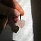 Rose quartz heart pendant. Pendants. marina-roza. Online shopping on My Livemaster.  Фото №2