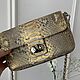 Bag leather Python, Crossbody bag, Izhevsk,  Фото №1