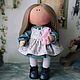 Кукла с одеждой текстильная. Тыквоголовка. Екатерина Кирсанова (ekaterinakirsanova-fairydolls). Ярмарка Мастеров.  Фото №11