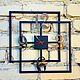 Wall clock Loft geometric, Watch, Pochinki,  Фото №1