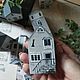 Домики интерьерные "Городок". Домики. Мастерская в доме. Ярмарка Мастеров.  Фото №10
