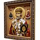 Заказать Святой Николай Чудотворец резная икона. iz_dereva. Ярмарка Мастеров. . Иконы Фото №3