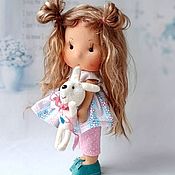 Куклы и игрушки handmade. Livemaster - original item Doll with clothes for a girl. Handmade.