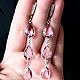 Серьги: Космея розовая - кунцит. Серьги классические. Светлана  Decor&Jewelry. Ярмарка Мастеров.  Фото №9