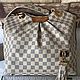 Винтаж:  Сумка-тоут Damier из коллекции Louis Vuitton. Сумки винтажные. Chic bags. Ярмарка Мастеров.  Фото №10
