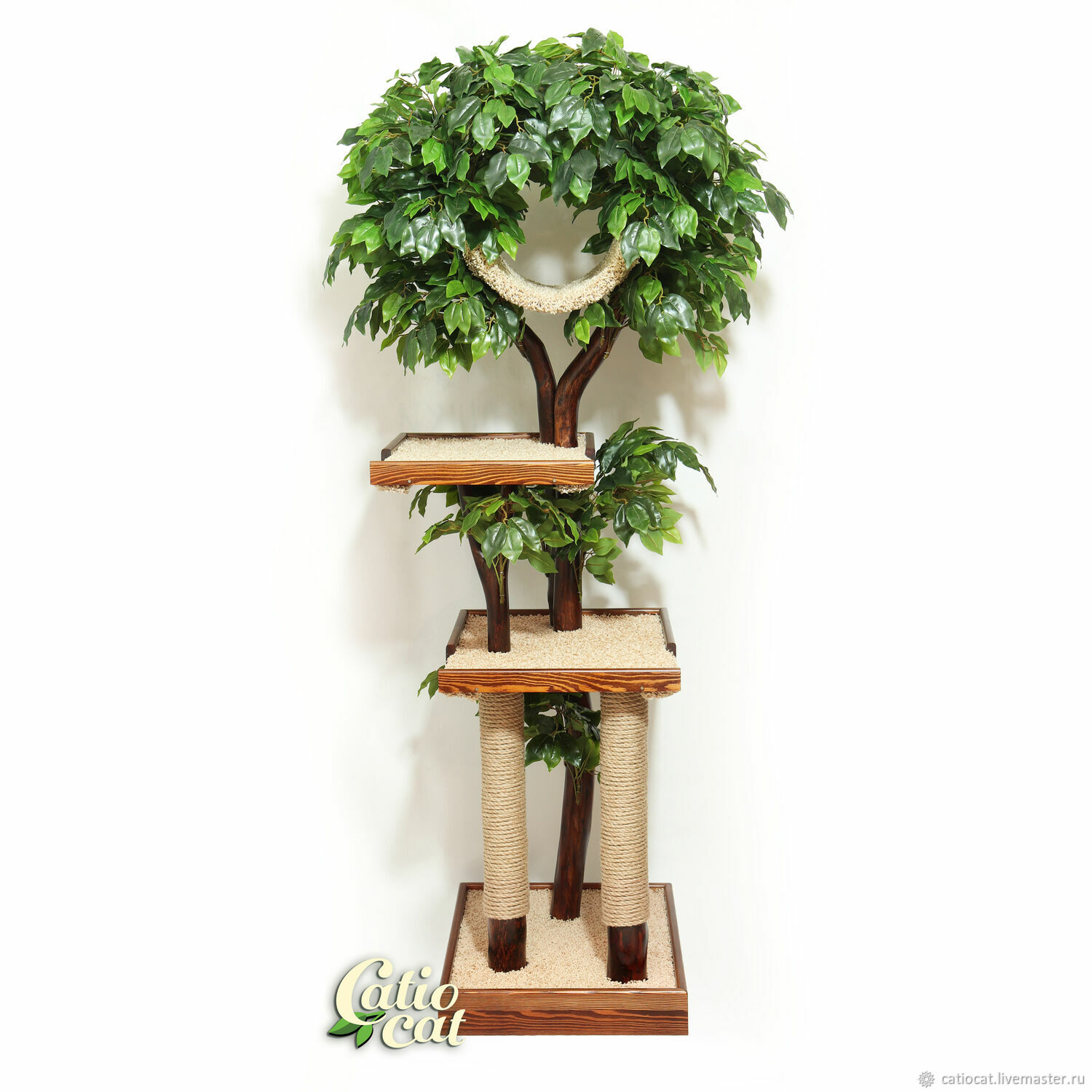 Комплекс домик для кошки Дерево для кошки Catio 2 в интернет-магазине ...