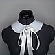 Collar with bow Girl white, Collars, Moscow,  Фото №1