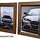 Фоторамка с подставкой.Багет 35мм.СТЕКЛО.А4.Дуб. Фоторамки. WOODFACTURE. Ярмарка Мастеров.  Фото №10