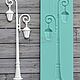 Mold 'Double street lamp' ARTMD0143, Blanks for decoupage and painting, Serpukhov,  Фото №1