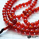 Mala Buddhist rosary made of natural carnelian, 108 beads (8 mm). Rosary. ArtLesinao. Online shopping on My Livemaster.  Фото №2