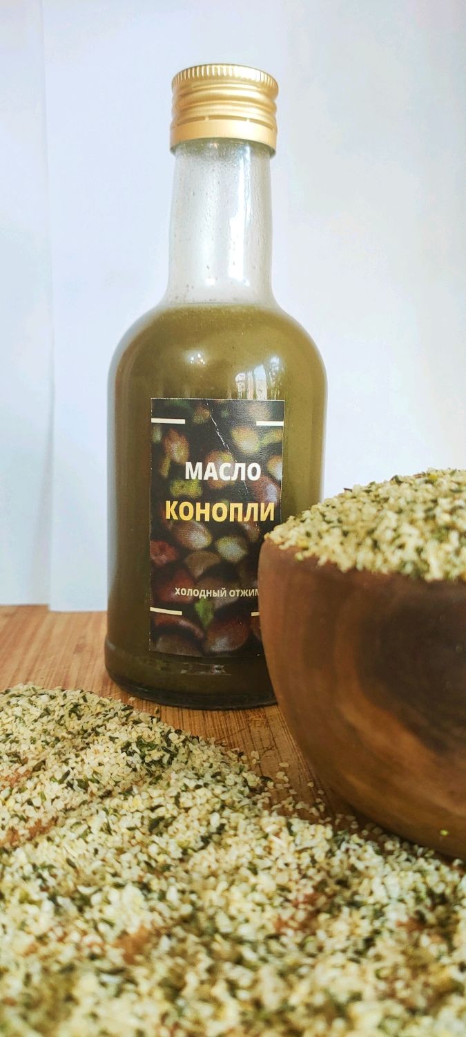 Масло конопляное сыродавленное из ядер конопли в интернет-магазине на ...