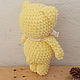 Knitted toy bear plush stuffed bear. Stuffed Toys. Amigurushka. My Livemaster. Фото №6