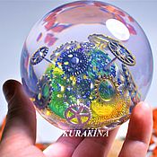Сувениры и подарки handmade. Livemaster - original item Copy of Copy of Glass sphere - Fly lesser bulb. Handmade.