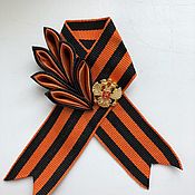 Брошь Георгиевская ЗВЕЗДА – купить онлайн на Ярмарке Мастеров – FNHTBRU ...