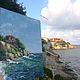 Oil painting seascape Sozopol. Pictures. Ирина Димчева. Online shopping on My Livemaster.  Фото №2