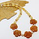 Beads made of natural aventurine Sunny glade 48 cm, Beads2, Gatchina,  Фото №1