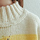 Заказать Жилет для девочки в стиле колорблок. VA kids knitwear. Ярмарка Мастеров. . Жилет Фото №3
