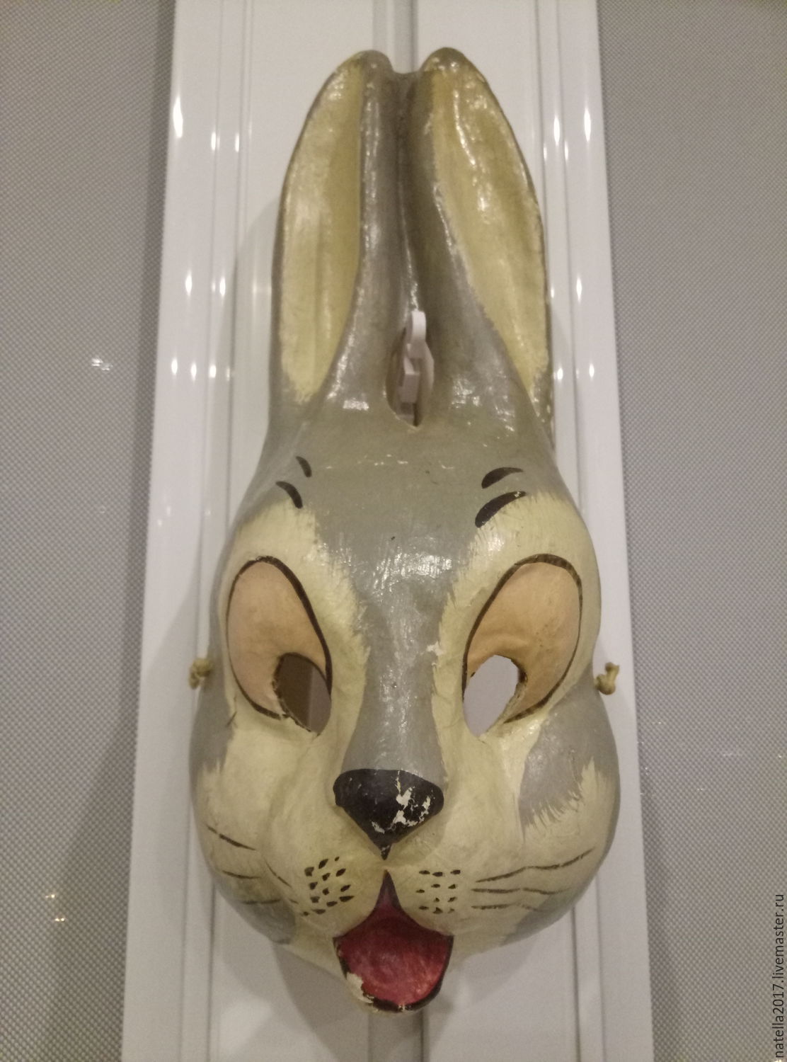 Карнавальная маска заяц Багз Банни рождественский кролик на Новый год для детских праздников