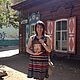 "Окно с керосинкой и клевером". Настенное панно. Картины. Roxydeco Романова Оксана. Ярмарка Мастеров.  Фото №5