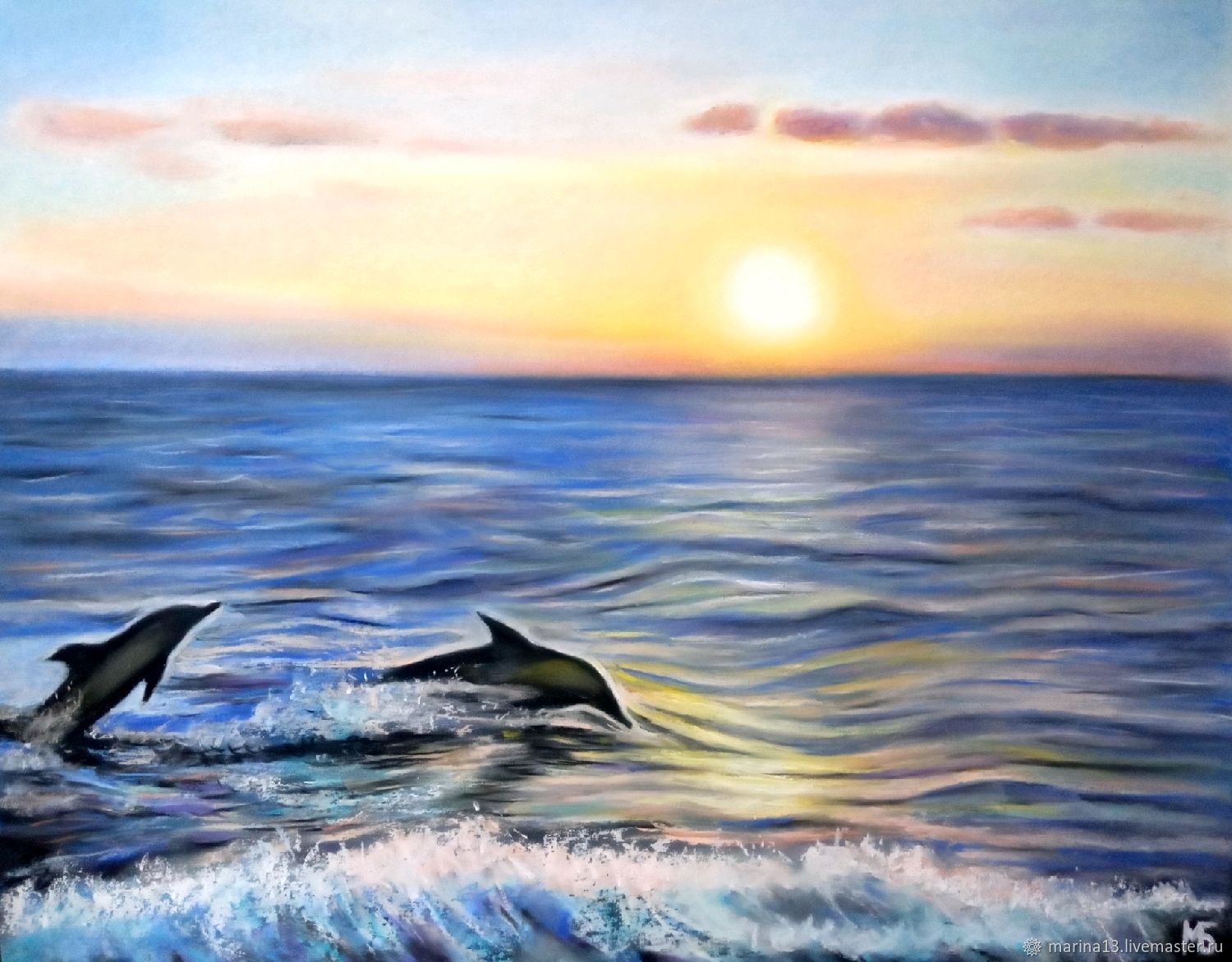 Игры раскраски море - Дельфин