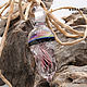 Rainbow jellyfish - pendant lampwork implosion glass. Pendant. Branzuletka (Branzuletka). Online shopping on My Livemaster.  Фото №2