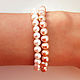 Exquisite bracelet of freshwater pearls. Bead bracelet. Twinkle Shop (twinkleshop). Online shopping on My Livemaster.  Фото №2